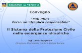 Luca Soppelsa: il sistema di protezione civile nelle emergenze idrauliche