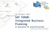 BMS presenta Integrated Business Planning