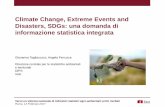 G.Tagliacozzo, A.Ferruzza, Climate change, extreme events disasters, sdg