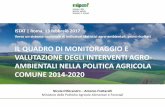 N. D’Alicandro, Il quadro di monitoraggio e valutazione degli interventi agro-ambientali nella Politica Agricola Comune 2014-2020