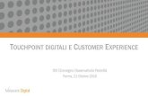 Touchpoint digitali e Customer Experience