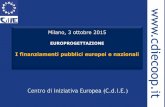 Cowoshare 2 by Rete Cowo®: Europrogettazione - Finanziamenti pubblici europei e regionali