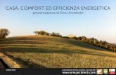 Casa, Comfort ed Efficienze Energetica