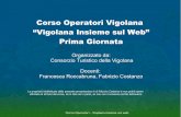 Corso Operatori Vigolana - Vigolana Insieme sul Web - Prima Giornata