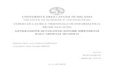 Thesis for bachelor's degree (italian)