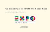 Co-branding e contratti IP: il caso Expo