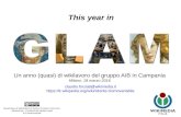 This year in GLAM_gdl AIB Campania_Milano_18032016