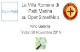 La Villa Romana di Patti su OpenStreetMap
