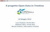 Il progetto Open Data in Trentino