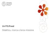 UniTo/Food - Didattica, ricerca e terza missione