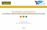 Il valore delle Indicazioni Geografiche nell'economia italiana - Mauro Rosati