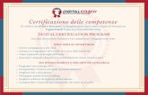 Certificazione delle competenze. Digital Certification Program. Roberta Boscarino
