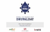 [drupalday2017] - Open Data con Drupal nella PA: considerazioni su licensing e privacy