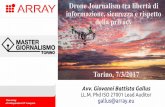 Presentazione sul Drone Journalism - Master Giornalismo di Torino