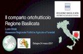 Il comparto ortofrutticolo Regione Basilicata - Luca Braia Bologna Assemblea AREFLH