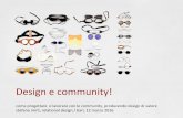 Design e Community