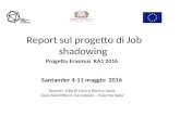 REPORT SUL PROGETTO DI JOB SHADOWING
