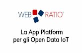 La app platform per gli Open Data IoT