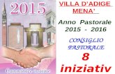 Consiglio pastorale 2015