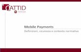 Mobile payments definizioni sicurezza e contesto normativo dic2010