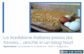 Nicola Carmignani - La tradizione italiana passa da tavola… anche in un blog tour! - Digital for People