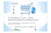 E commerce e disciplina fiscale - Nicoletta Censi - Seac Confcommercio