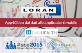 App4cities #sce2015 BARI HEALTH