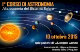 1° Corso di Astronomia - Alla scoperta del Sistema Solare