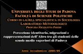 Indagine pluralismo culturale Padova