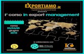 Brochure I° Corso Export Management