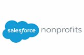 Salesforce for nonprofits