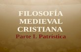 Filosofia Medieval Cristiana 1: Patristica