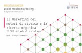 Il Marketing dei motori di ricerca e la ricerca organica: il SEO dal web al social web