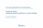 Comunicazione politica e social media