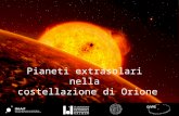 Pianeti extrasolari nella costellazione di Orione