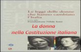 La donna nella costituzione italiana