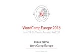 Il mio primo WordCamp Europe