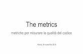 The metrics