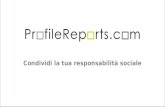 ProfileReports.com - Benvenuto