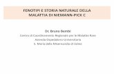 Fenotipi e storia naturale della malattia di Niemann-Pick tipo C