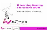 Maria Cristina Terenzio: presentazione learning meeting Wister #d2dtodi