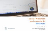 I Social network per la crescita delle pmi