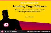 Landing Page Efficace - Le Regole del Desiderio #wmf16