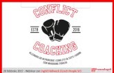 Conflict Coaching | Webinar con Ingrid Hollweck