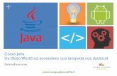 Corso Java - Introduzione