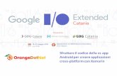 Google IO Catania - 20/05/2016