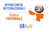 Opportunità internazionali -  B.lab