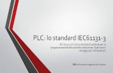 PLC: lo standard iec61131 3
