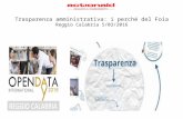Foia International Open Data Day 2016 Reggio Calabria