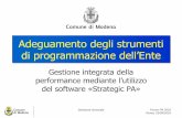 Comune di Modena - Adeguamento degli strumenti di programmazione dell’Ente